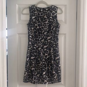 A. Byer Leopard Print Dress